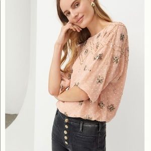 NWT ANTHROPOLOGIE SEEN WORN KEPT AMINA BLOUSE